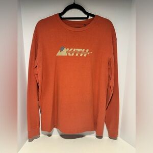 Kith Men’s Rust Long Sleeve Tee Medium